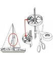 Sailguard rotelle di protezione per le vele