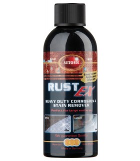 Rust Ex AUTOSOL per rimuovere eventuale ruggine dall'acciaio inox e ossidazione dall'ottone lucido/cromato